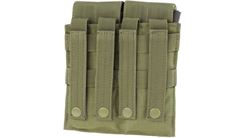 Condor Outdoor Double M4 Mag Pouch, Olive Drab, MA4-001