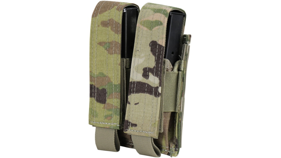 Condor Outdoor Double Pistol Mag Pouch, Scorpion OCP, 12-MA23-800