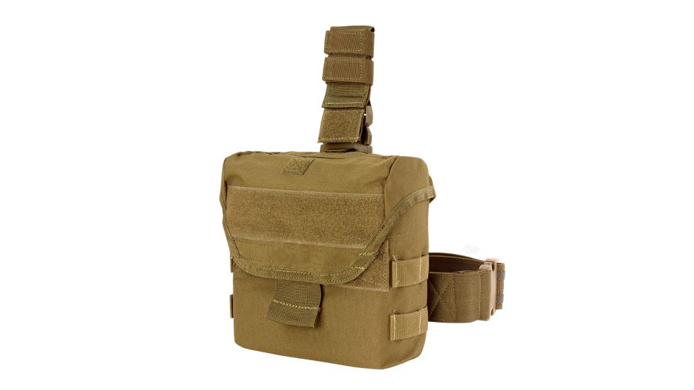 Condor Outdoor Drop Leg Dump Pouch, Coyote Brown, MA38-498