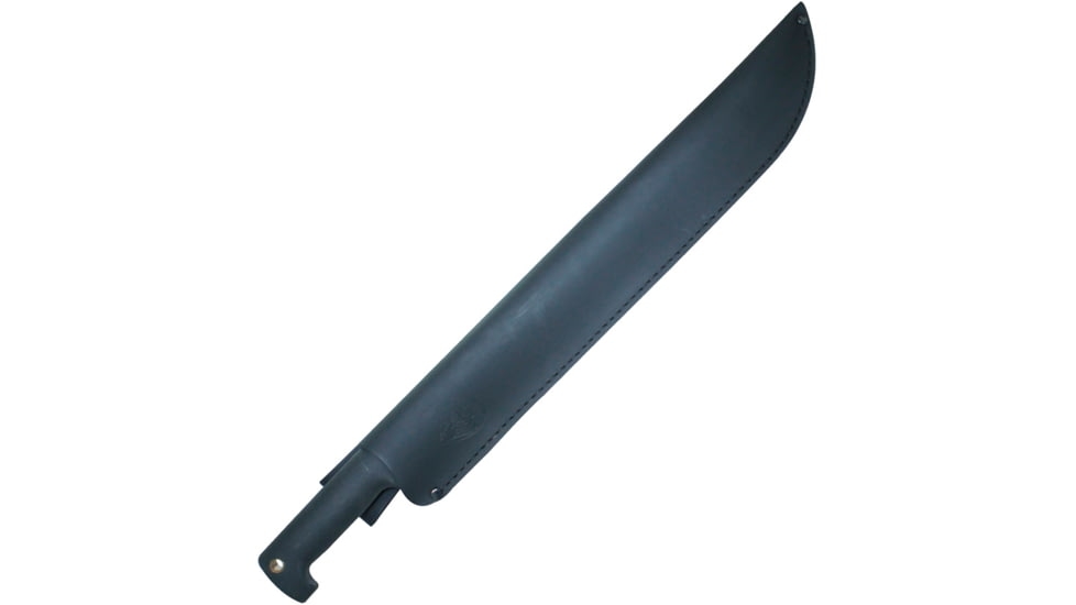 Condor Tool and Knife El Salvador Machete Wood Knife, 23in Overall, 18in Black Traction Coated 1075Hc Steel Blade, Brown Wood, CTK2020HCW