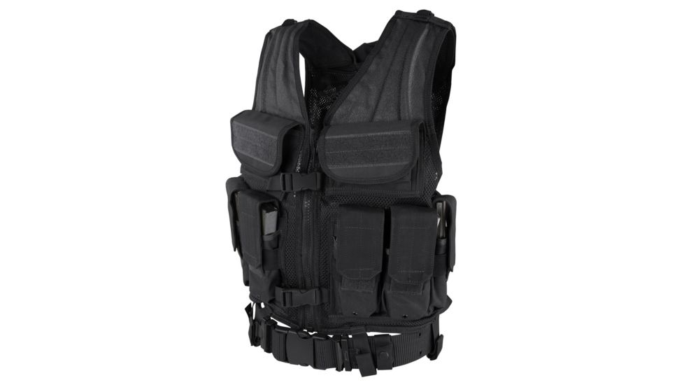 Condor Outdoor Elite Tactical Vest, Black, ETV-002