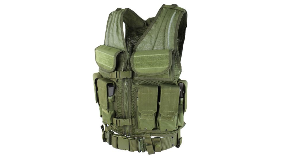 Condor Outdoor Elite Tactical Vest, Olive Drab, ETV-001