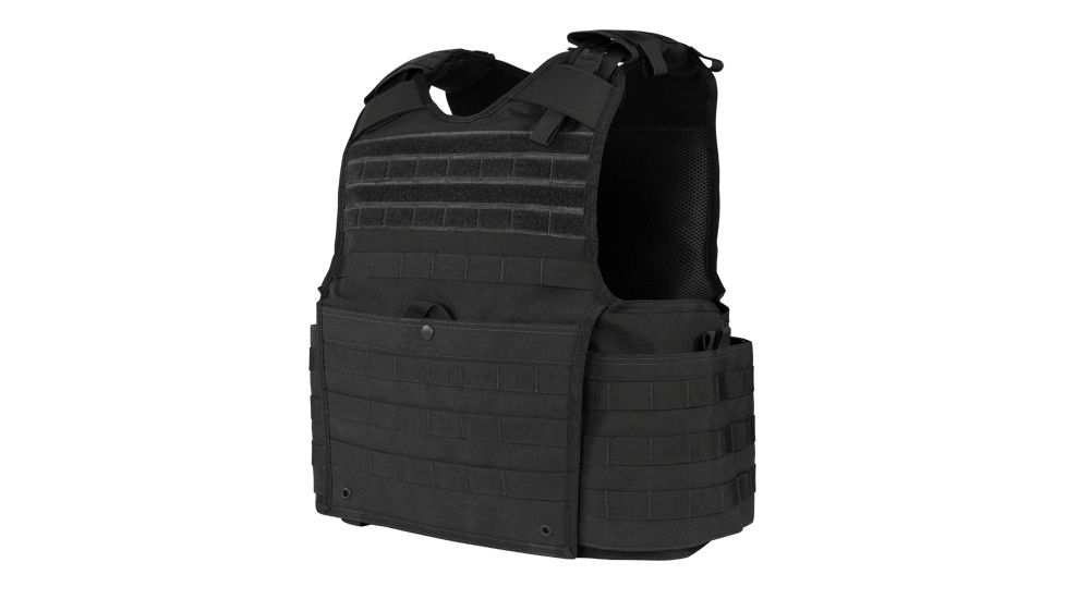Condor Outdoor Enforcer Releasable Plate Carrier, Black, L/XL, 201147-002-L