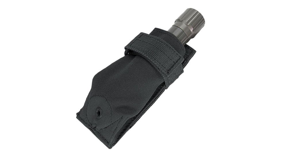 Condor Outdoor Flashlight Pouch, Black, 12-MA48-002