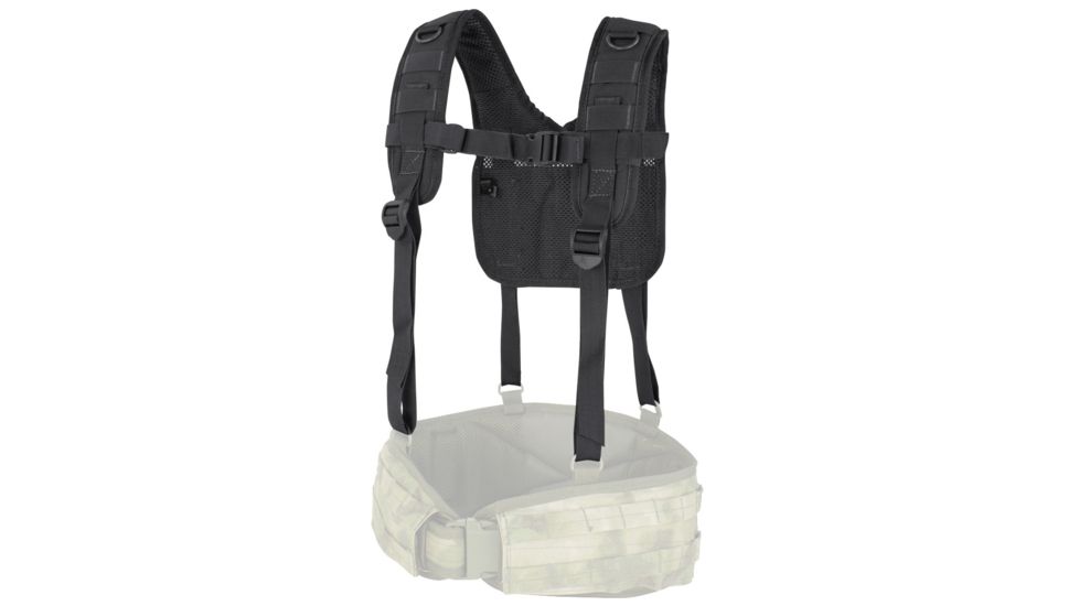 Condor Outdoor H-Harness, Black, 215-002