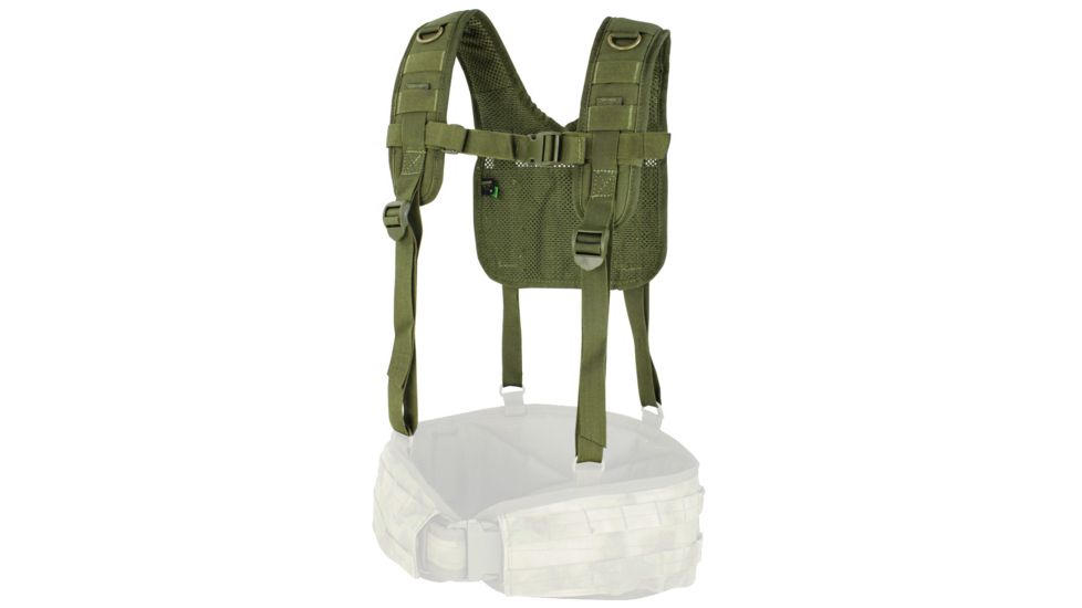 Condor Outdoor H-Harness, Olive Drab, 215-001