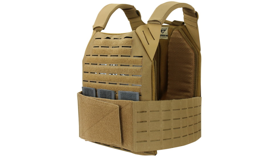Condor Outdoor Lcs Vanquish Plate Carrier, Coyote Brown, 201139-498