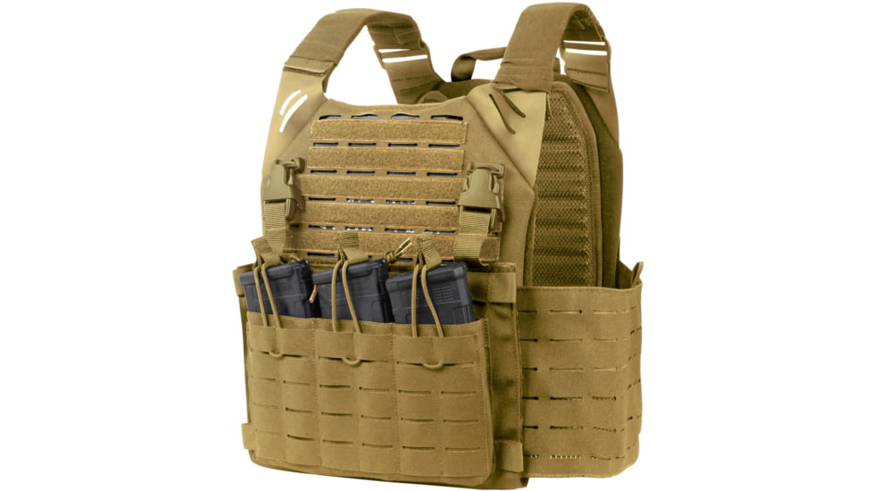 Condor Outdoor Lcs Vanquish Plate Carrier, Coyote Brown, 201139-498