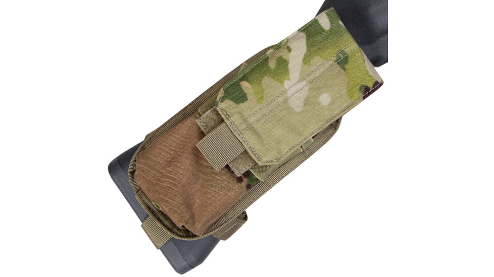 Condor Outdoor M4 Buttstock Mag Pouch, Scorpion, MA59-800
