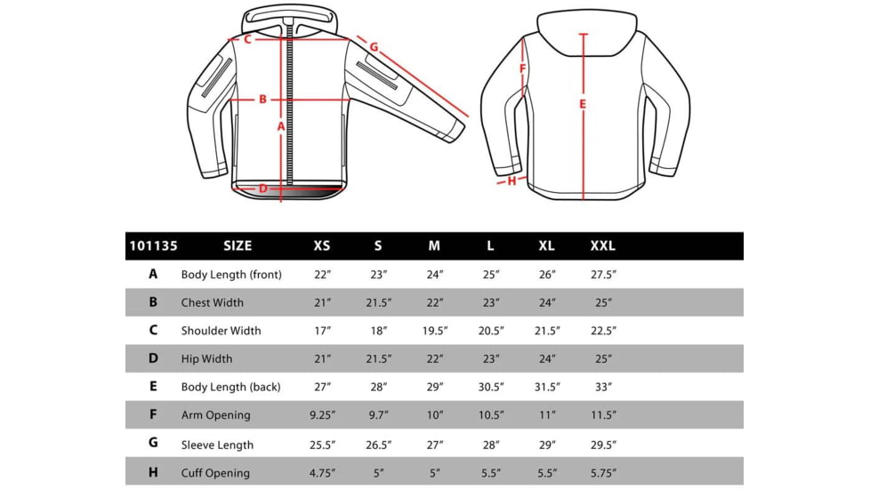 Condor Outdoor Meridian Fleece Hoody, Black, 3XL, 101135-002-XXXL