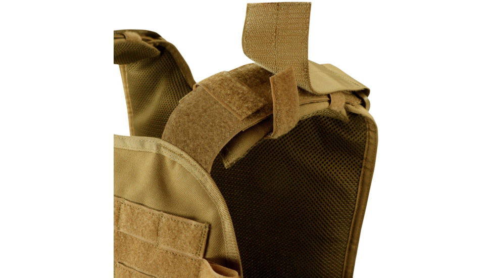 Condor Outdoor Mesh Shoulder Pads - Pack of 2, Coyote Brown, 221226-498