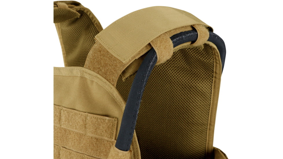 Condor Outdoor Mesh Shoulder Pads - Pack of 2, Coyote Brown, 221226-498