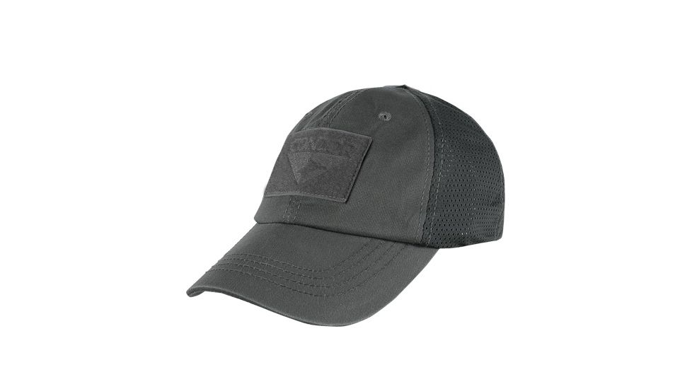 Condor Outdoor Mesh Tactical Cap, Graphite, TCM-018