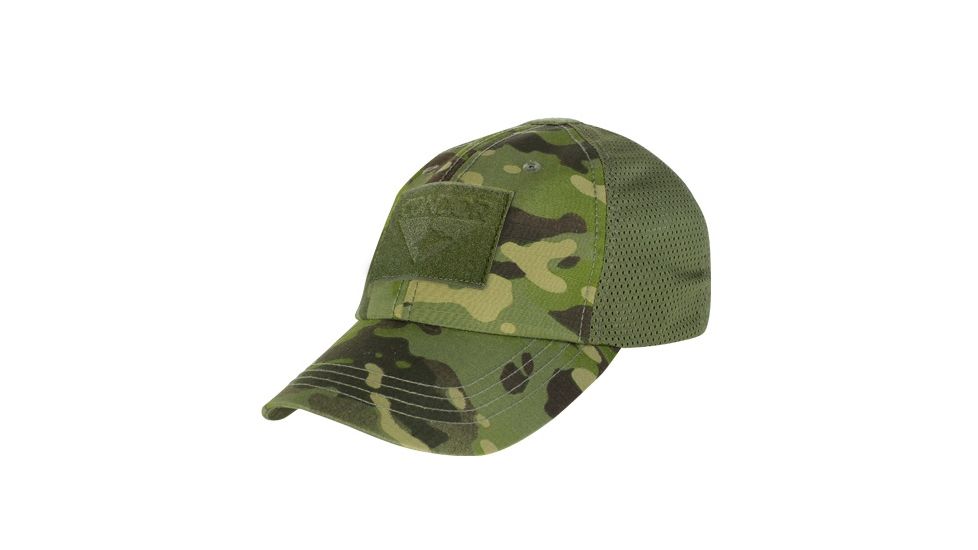 Condor Outdoor Mesh Tactical Cap, Multicam Tropic, TCM-020