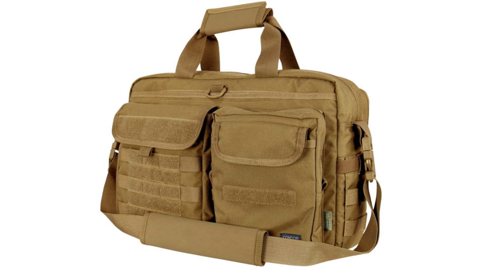 Condor Outdoor Metropolis Briefcase, Brown 111072-019