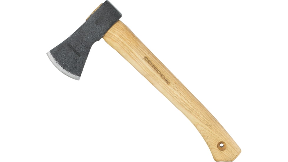 Condor Tool and Knife Mini Greenland Hatchet, 11.5in Overall, 4.75in 1060Hc Steel Axe Head With 2.25in Cutting Edge, Hickory Handle, CTK3930-0.77