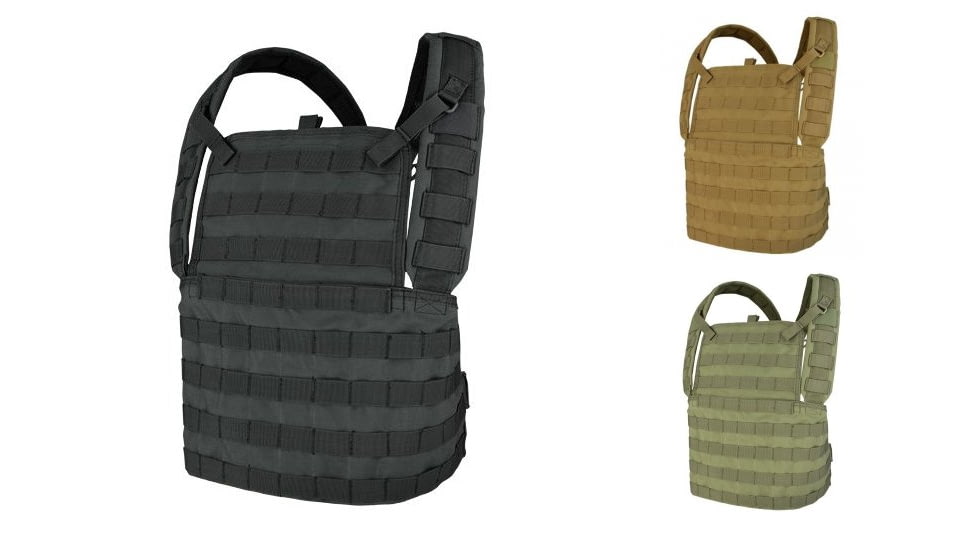 Condor Modular Chest Rig I, Black, Coyote Brown, Olive Drab