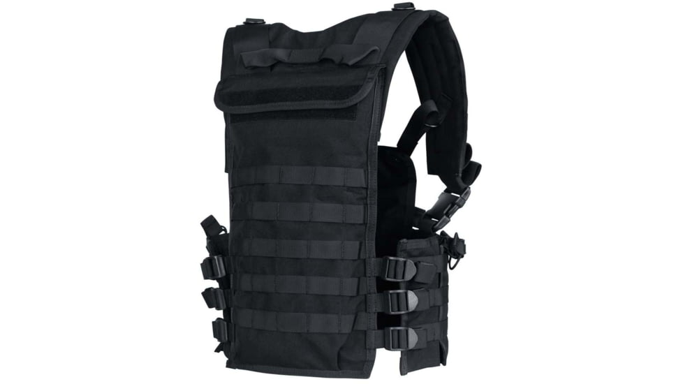 Condor Outdoor Modular Chest Set, Black, M-XL, Adjustable CS-002