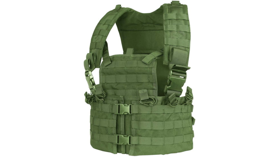 Condor Outdoor Modular Chest Set, Olive Drab, M-XL, Adjustable CS-001