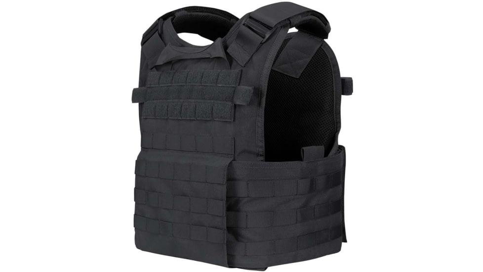 Condor Outdoor Modular Operator Plate Carrier, Black, MOPC-002