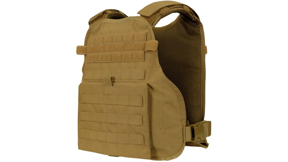 Condor Outdoor Modular Operator Plate Carrier, Coyote Brown, MOPC-498