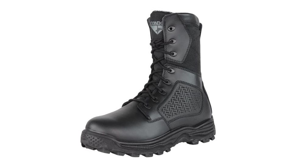 Condor Outdoor Murphy-Zip Tactical Boots, Black, 7 235005-1BK-07.0