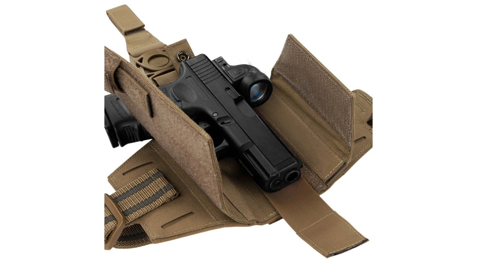 Condor Outdoor RDS Drop Leg Holster, Coyote Brown, 171321-498