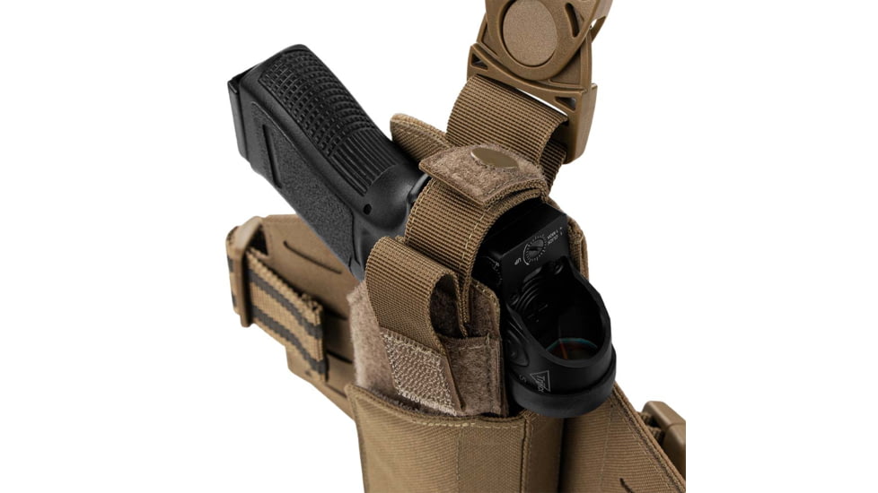 Condor Outdoor RDS Drop Leg Holster, Coyote Brown, 171321-498