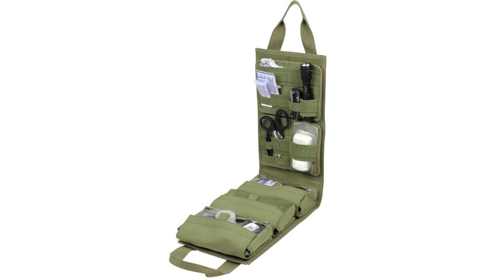 Condor Outdoor Pack Insert Medical Pouch, Olive Drab, VA7-001