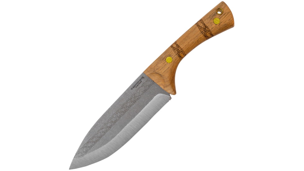Condor Pictus Knife, 6.13 natural finish 1095HC steel blade, American Hickory handle, CTK3941-6.1HC