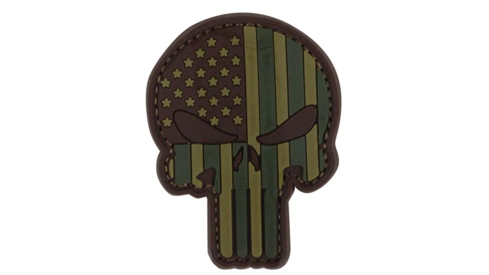 Condor Outdoor Punisher Pvc Patch 6 Pcs/ Pack, Multicam, 181003-008