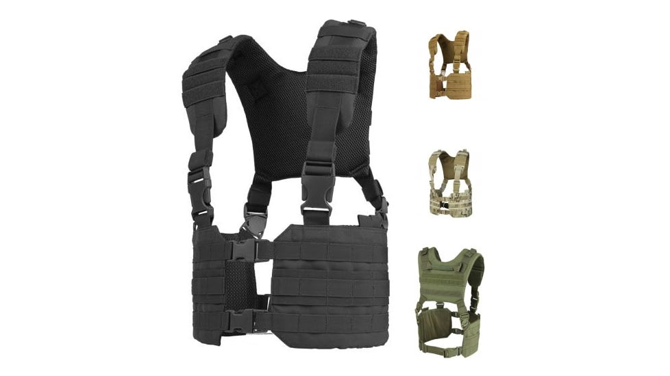 Condor Ronin Chest Rig , Black, Coyote Brown, MultiCam, Olive Drab