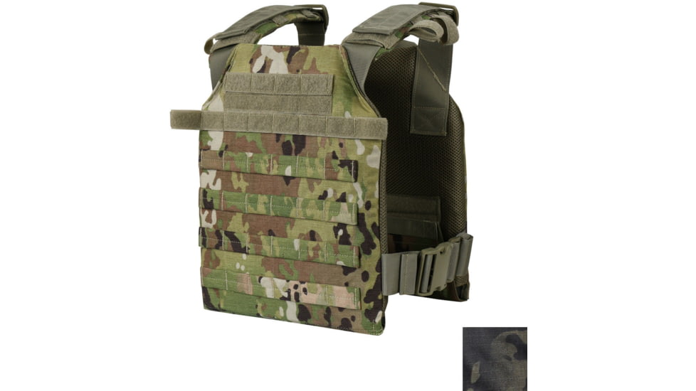 Condor Outdoor Sentry Plate Carrier, Multicam Black, 201042-021