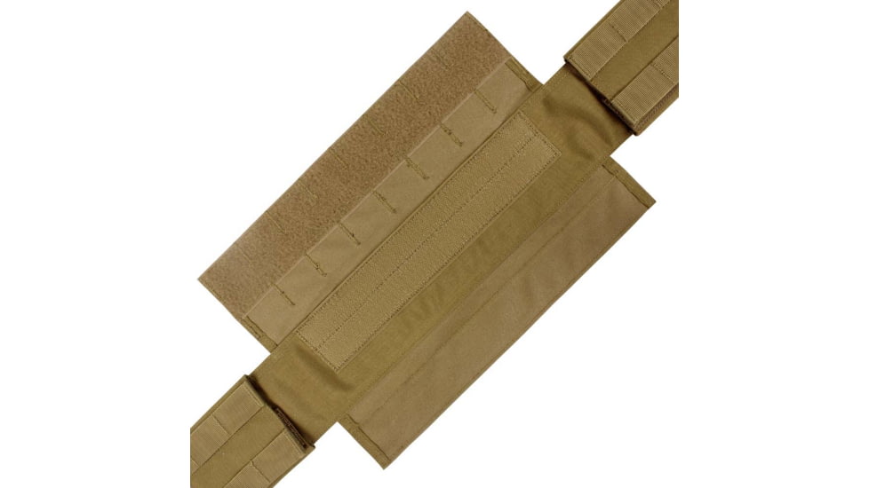 Condor Outdoor Slim Battle Belt w/ Removable Anti-Slip Rubberized Pads, Coyote Brown, Large, 121160-498-L