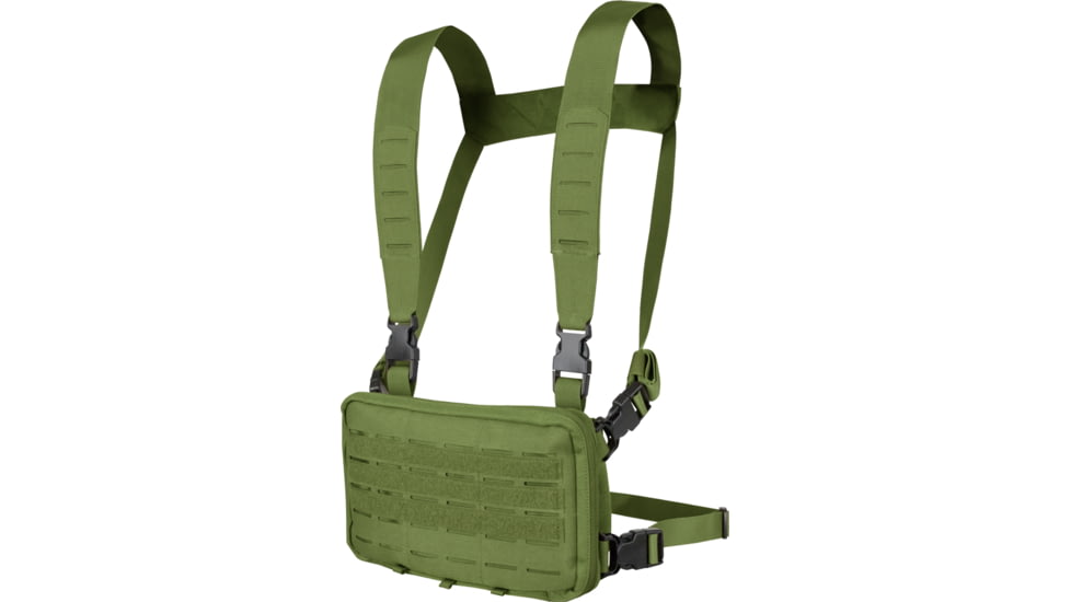 Condor Outdoor Stowaway Chest Rig, Olive Drab, 201236-001