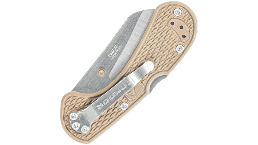 Condor Tool and Knife Cadejo Lockback Tan