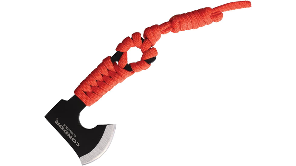 Condor Tool and Knife Carlitos Neck Hatchet Orange