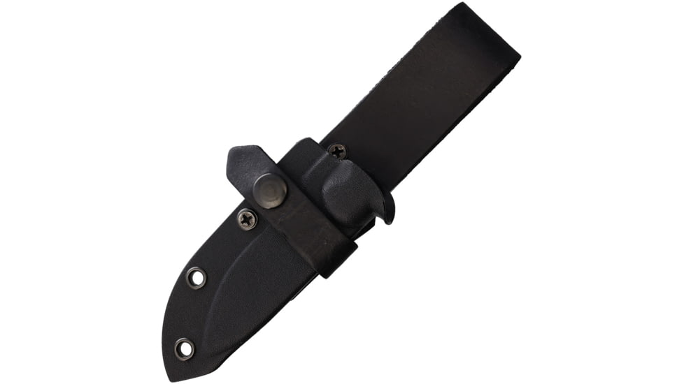 Condor Tool and Knife Ceres Fixed Blade Knife, 7.25in Overall, 4.63in Condor Classic 14C28N Sandvik SS Blade, Black Micarta Handle, Black Kydex Belt Sheath, CTK3963-3.4-SK