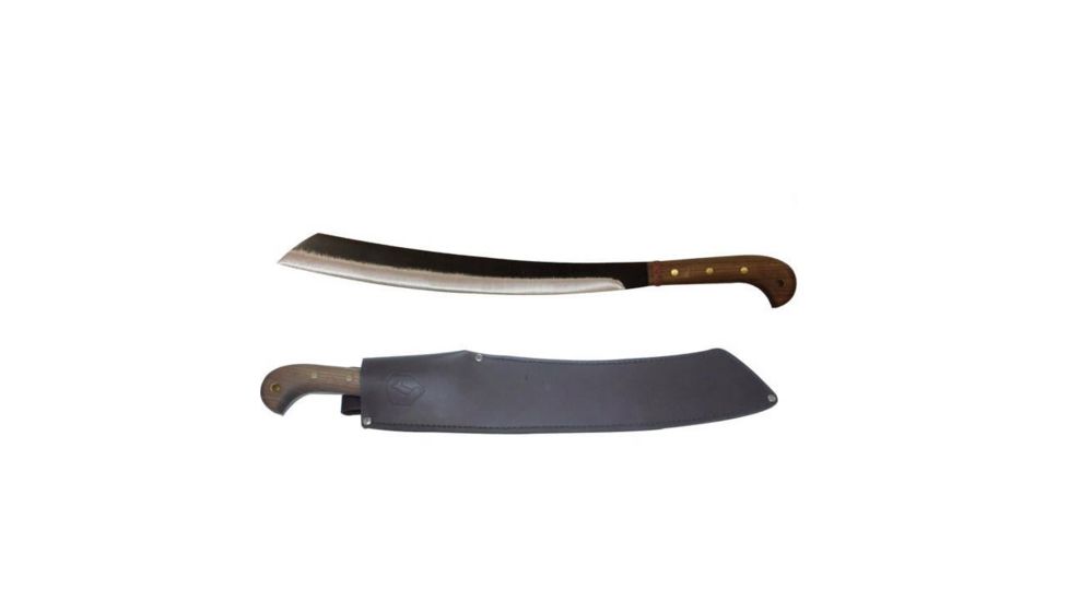 Condor Tool and Knife Duku Parang Machete,1075 High Carbon Steel 16 in Blade, Hardwood Handle, CTK425-16HC