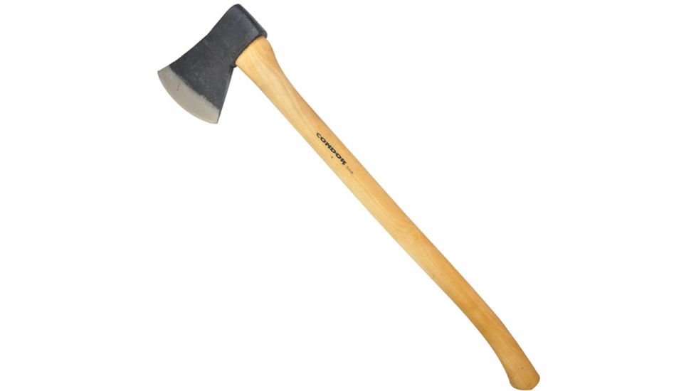 Condor Tool and Knife Swedish Pattern Axe, Wood Handle, Leather Sheath CTK4055C35