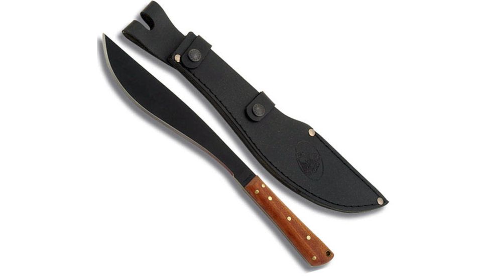 Condor Tool and Knife Thai Enep Knife, Hardwood Handle, Leather Sheath CTK414-12HC