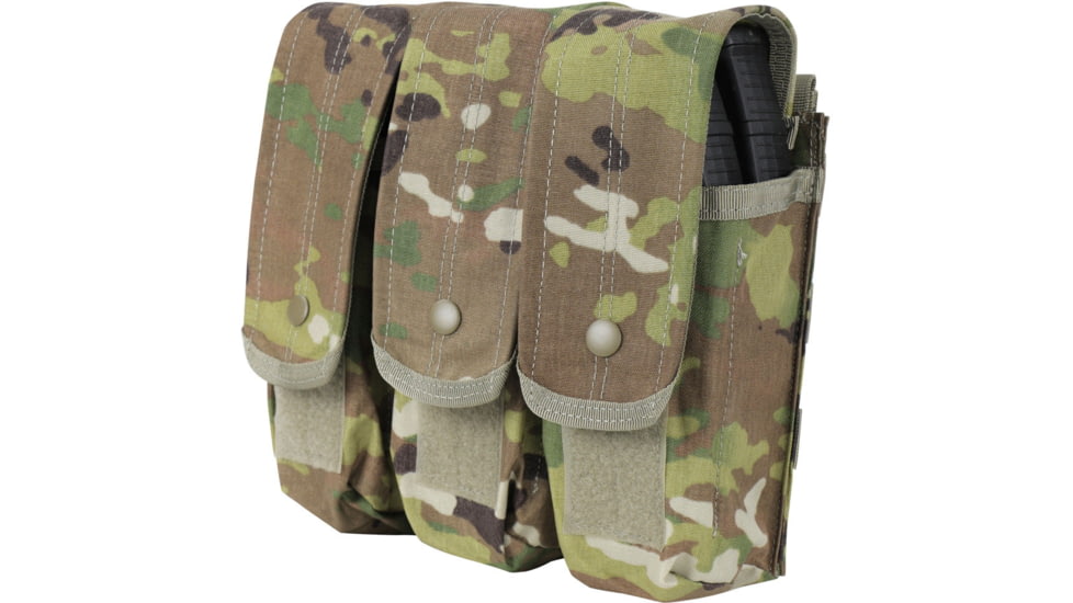 Condor Outdoor Triple AR/AK Mag Pouch, Scorpion, MA33-800