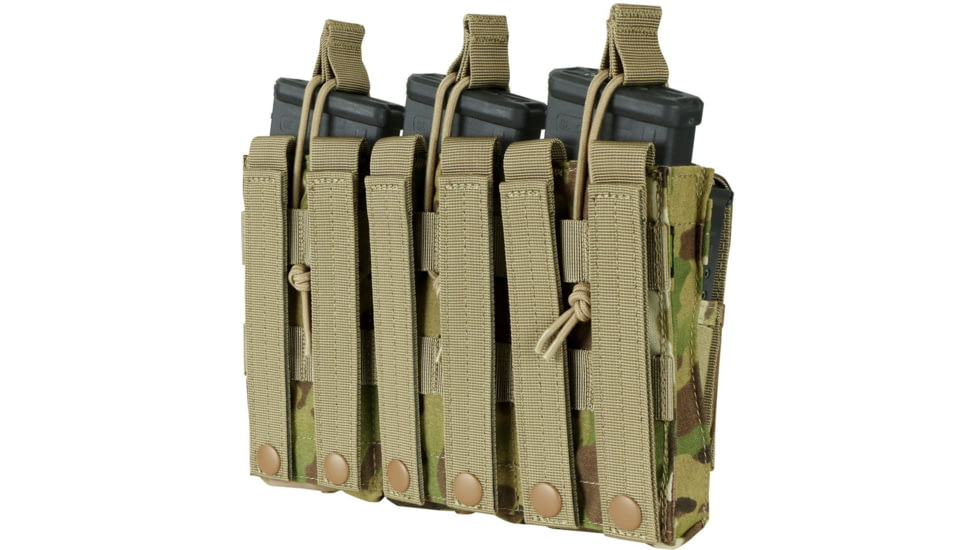 Condor Outdoor Triple Kangaroo Mag Pouch, Scorpion, MA55-800