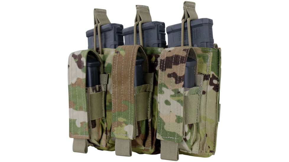 Condor Outdoor Triple Kangaroo Mag Pouch, Scorpion, MA55-800