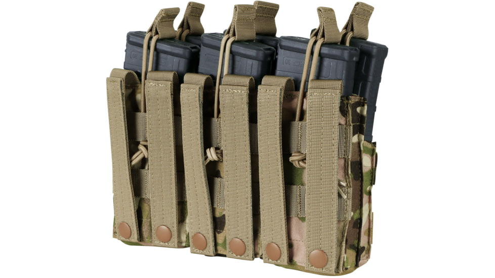 Condor Outdoor Triple Stacker M4 Mag Pouch, Scorpion, MA44-800