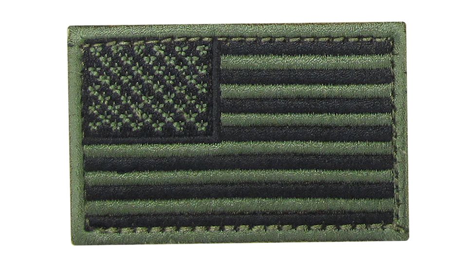 Condor Outdoor US Flag Patch 6 Pcs/Pack, 1, Olive Drab, 230-001