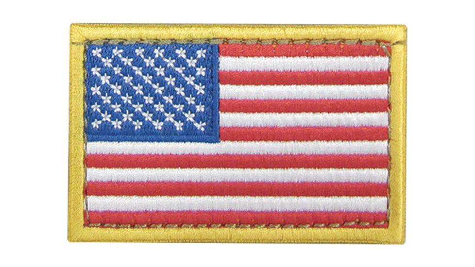 Condor Outdoor US Flag Patch 6 Pcs/Pack, 4, Red/White/Blue, 230-004