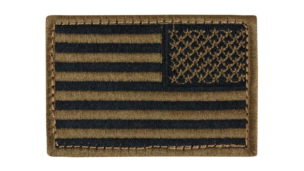 Condor Outdoor US Flag Patch 6 Pcs/Pack, R, Coyote Brown, 230-498R