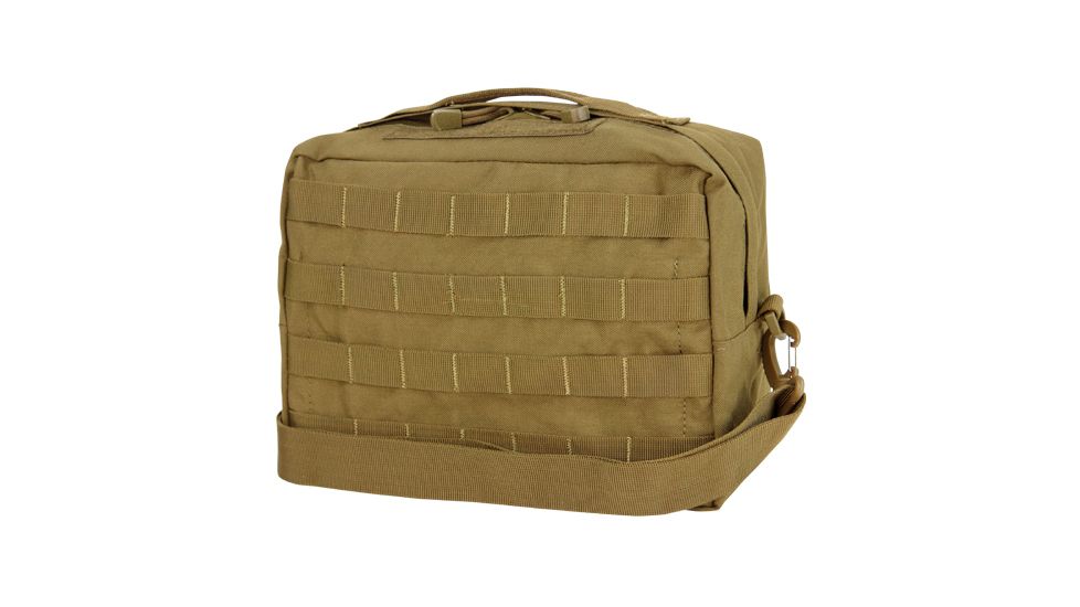 Condor Outdoor Utility Shoulder Bag, Coyote Brown, 137-498