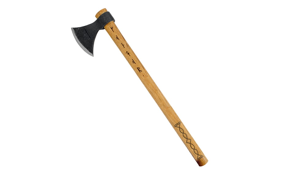 Condor Tool and Knife Valhalla Axe Series Throwing, 22in Overall, 4.75in Cutting Edge, 5.75in 1065 Carbon Steel Axe Head, American Hickory Handle, CTK1002-1.4